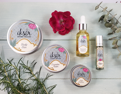 Diseño de etiquetas para productos Iksir